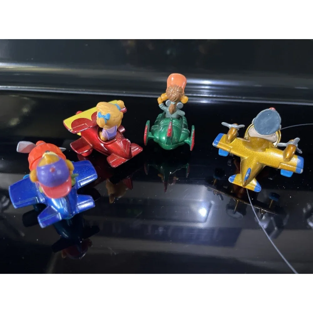 1990 Disney‎ TaleSpin McDonald's Happy Meal Toy Set 4 Diecast Airplanes